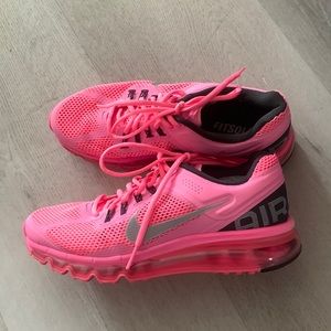 pink nike bubble trainers